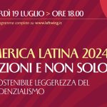 Roma: no Festival Left Wing, encontro sobre “América Latina 2024: Eleições e não mais”