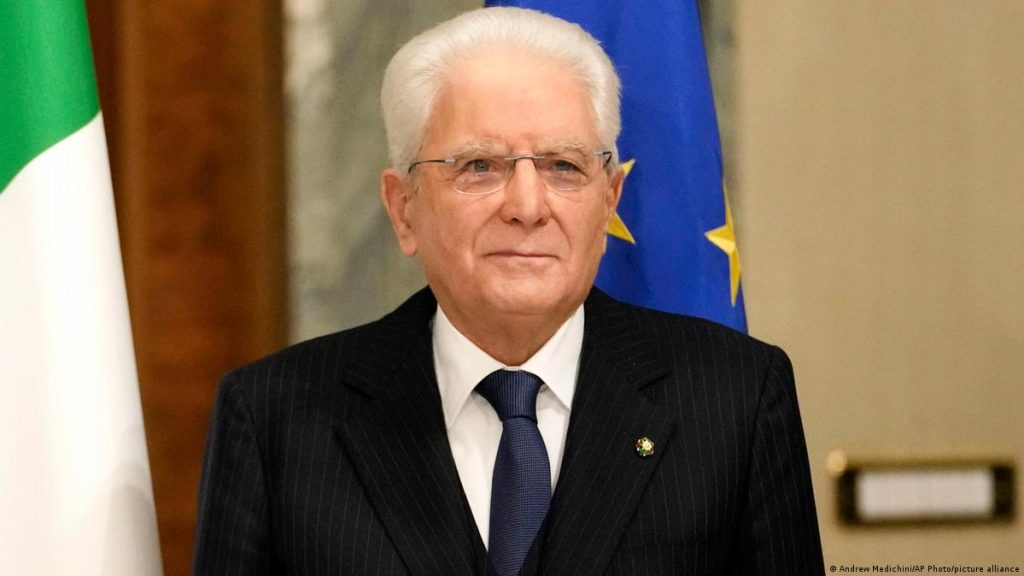 Presidente da República Sergio Mattarella