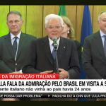 Presidente da Itália fala da admiração pelo Brasil em agenda de 150 anos da imigração | CNN NOVO DIA